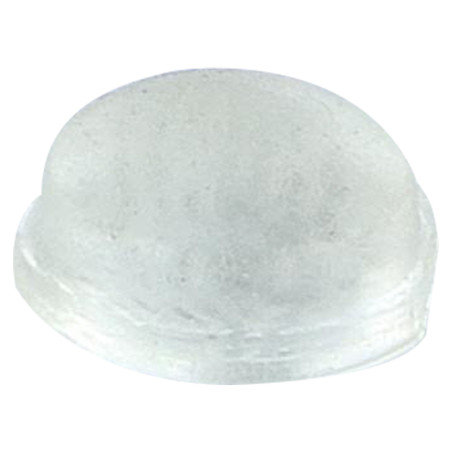 1 x Butée de porte cylindrique adhésive transparente 19X4