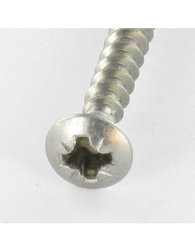 1 x VBA Vis bois agglo Inox A2 Tête fraisée...