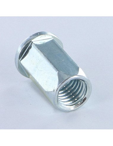 1 x Ecrous à sertir Hexagonal Tête plate TP...