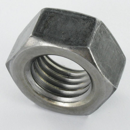 1 x Ecrou hexagonale M36 Pas Gauche Classe 8 Acier brut