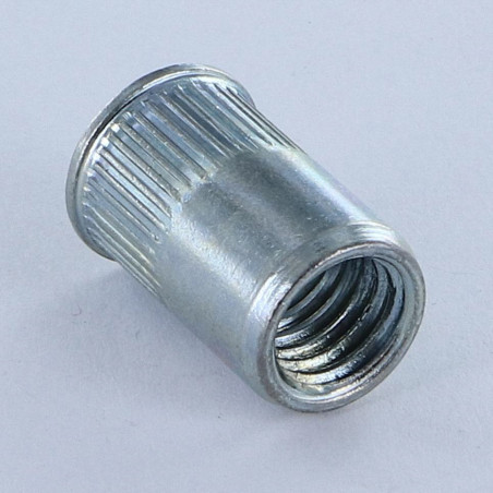 1 x Ecrous à sertir ACRC M5X12.5 Diamètre FUT6.9 Acier zingué