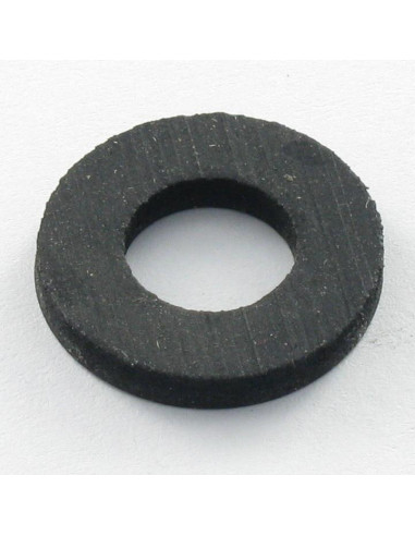 1 x Rondelle Caoutchouc Noir 4(+/-0.35)X10X2.2
