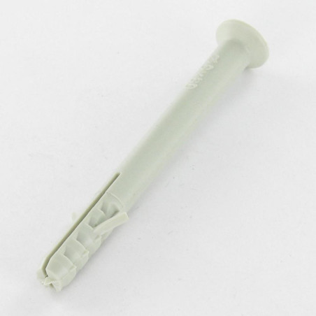 1 x Cheville Nylon Longue Collerette 10X100 Pour Vis 7
