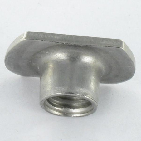 1 x Ecrou Cylindrique à souder M10 26X18 Haut 10.5 Inox A2