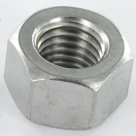 1 x Ecrou HH M6 Epaisseur 6 Inox A2