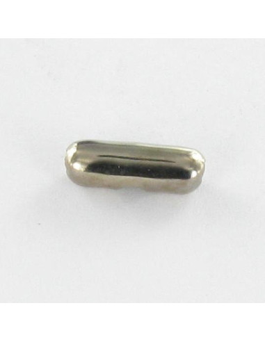 1 x Connecteur Laiton chrome Pour Chaîne De 2.5