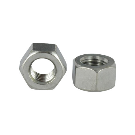 1 x Ecrou HH M10 Epaisseur 10 Inox A2