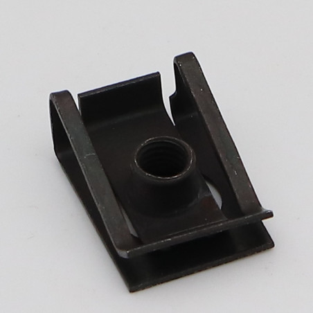 1 x Ecrou à pincer M5 NUT8415 Epaisseur de serrage 0.5 à 4 Acier zingué noir