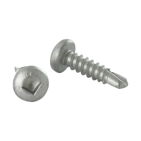 1 x Vis autoperceuse Tête cylindrique TC Carré 4.8X25 Inox AISI 410