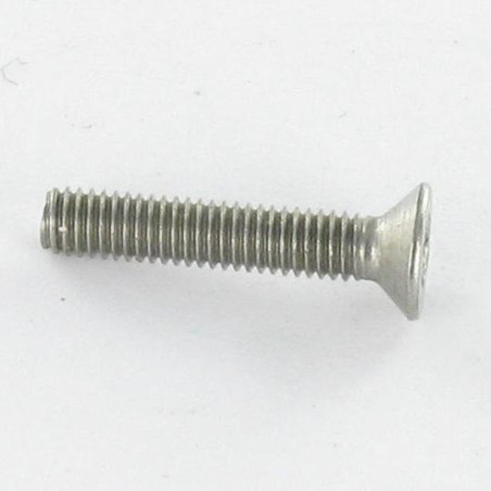 1 x Vis métaux Inox A2 Inviolable Tête fraisée TORX T10 avec téton M3X10 microvis