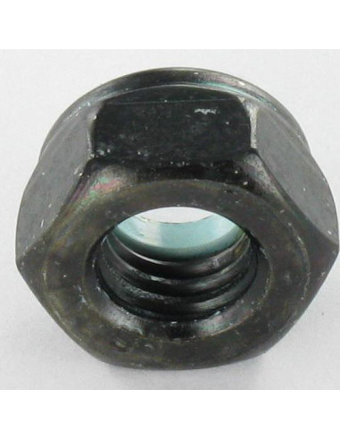1 x Ecrou frein M5 Acier zingué noir