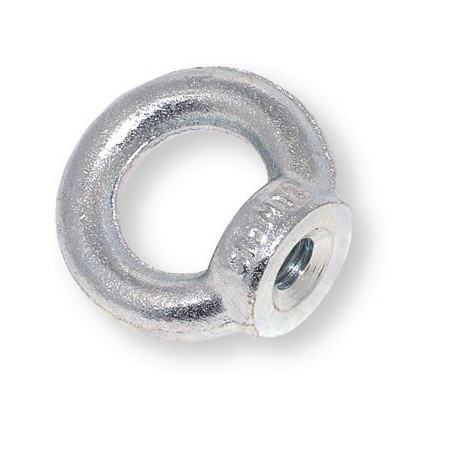 1 x Anneau de levage Femelle M8 Acier zingué