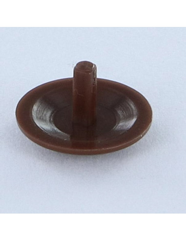 1 x Cache vis Spax Nylon ACAJOU Diamètre de...