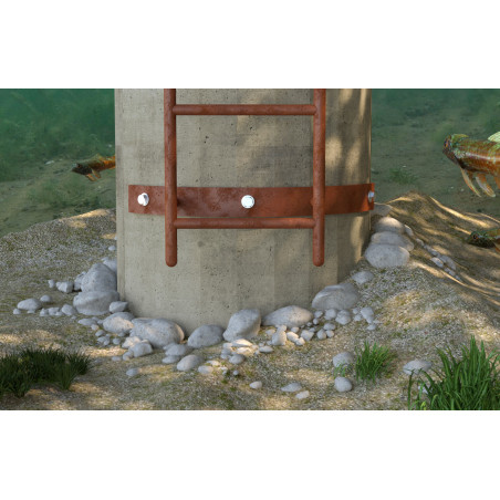 1 x Tige filetée Fischer RGM à SCELLER M12X250 Acier zingué