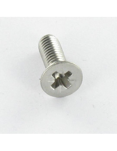 1 x Vis métaux Inox A2 Tête fraisée Pozi N°4 M8X25