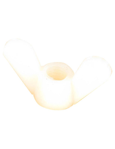 1 x Ecrou à oreille nylon naturel M10