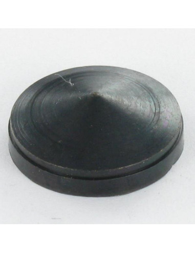 1 x Rosace Conique Acier zingué noir 20...
