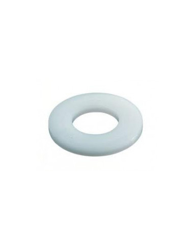 1 x Rondelle Plate nylon naturel 4.2X8X1