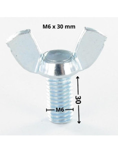 Vis Oreilles M6X30 Forme amEricaine Acier zingué 2