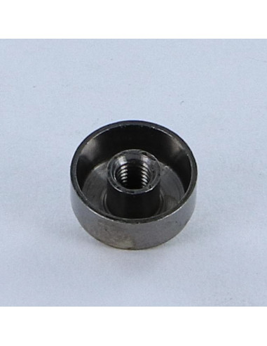 1 x Rosace Conique Laiton chrome 15 Taraudage...