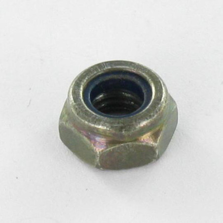 1 x Ecrou frein M6 Acier brut Vert OLIV