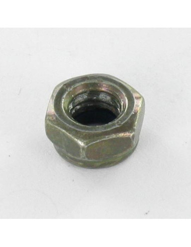 1 x Ecrou frein M6 Acier brut Vert OLIV