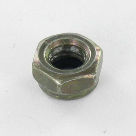 1 x Ecrou frein M6 Acier brut Vert OLIV