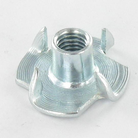 1 x Ecrou griffe M8 Haut 12 GRIFFE:H9 Acier zingué