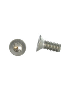 Vis métaux Tête fraisée M6X10 TORX T30 Inox A2