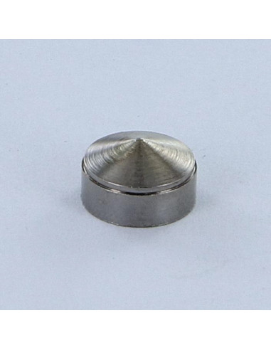 1 x Rosace Conique Laiton chrome 10 Taraudage...