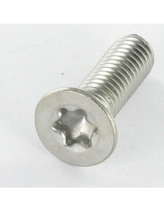 Vis métaux Tête fraisée M6X12 TORX T30 Inox A2 2