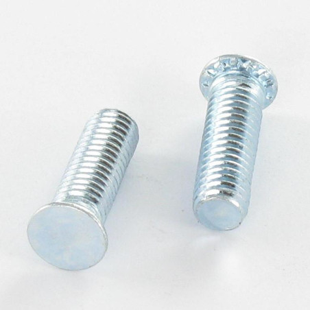 1 x Vis à sertir M6X12 Acier zingué
