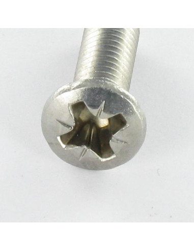 1 x Vis métaux Inox A2 Tête fraisée bombée TFB...
