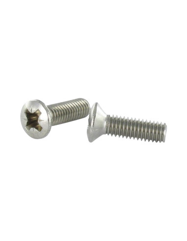 1 x Vis métaux Inox A2 Tête fraisée bombée TFB...