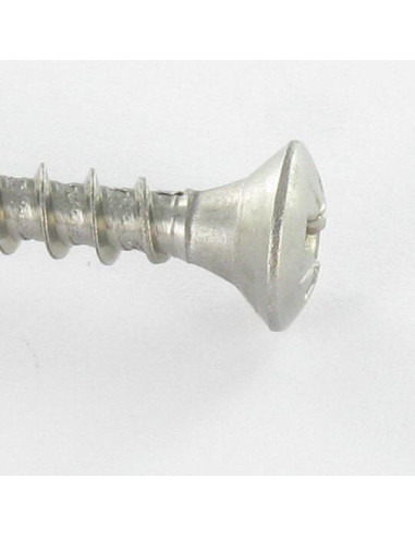 1 x VBA Vis bois agglo Inox A2 Tête fraisée...