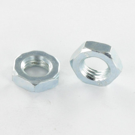1 x Ecrou hexagonal bas hm/contre Ecrou M8 Acier zingué
