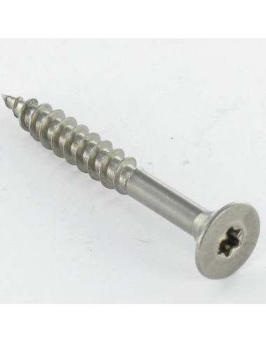 1 x VBA Vis bois agglo Inox A2 Tête fraisée...