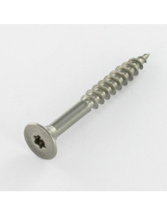 VBA Vis bois agglo Inox A2 Tête fraisée 4.5X40 Filetée...