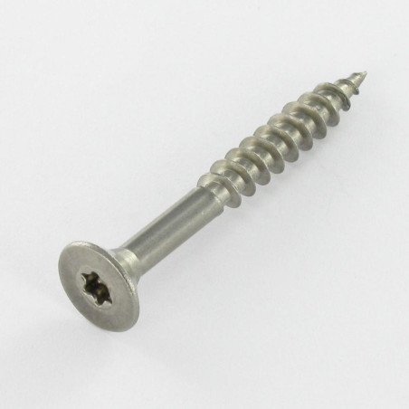 1 x VBA Vis bois agglo A2TF 8X120 Filetée sur 70 TORX T40