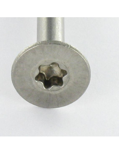 1 x VBA Vis bois agglo Inox A2 Tête fraisée...