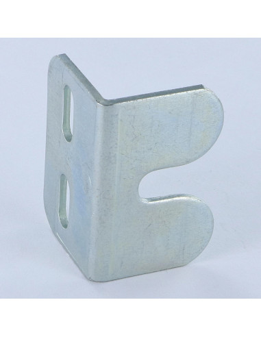 1 x Equerre réglable 26X26X40 3 Trous Acier zingué
