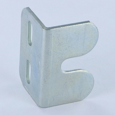 1 x Equerre réglable 26X26X40 3 Trous Acier zingué