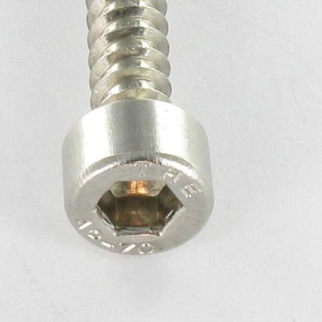1 x Vis tôle CHC BTR Inox A2 4.8X45