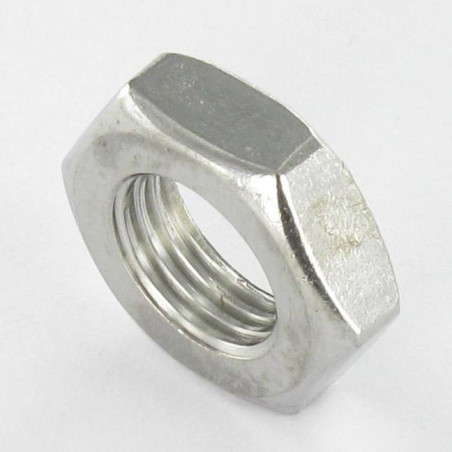 1 x Ecrou hexagonal bas hm/contre Ecrou Inox A2 M14 Pas fin Pas de 150