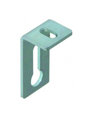 1 x Equerre réglable 14X32X16 2 Trous Acier zingué