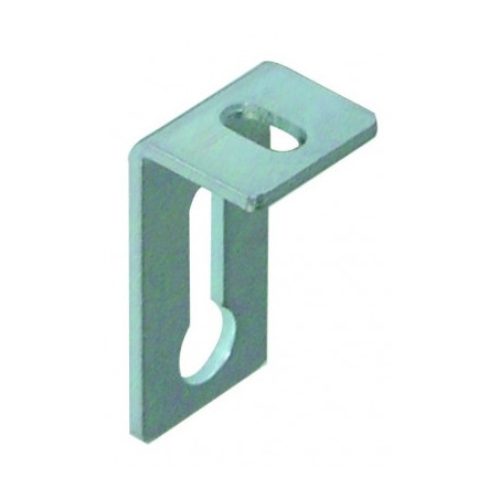 1 x Equerre réglable 14X32X16 2 Trous Acier zingué