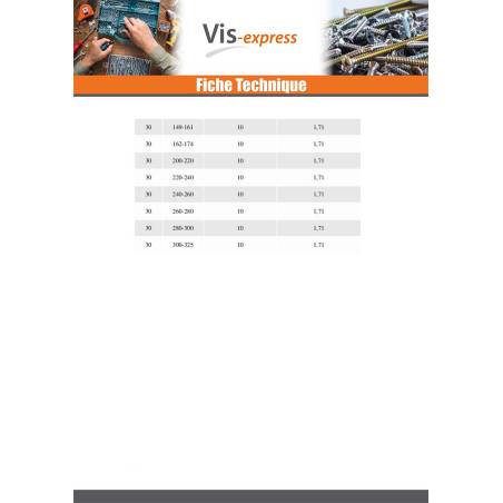 1 x Collier à tourrilon double serrage Diamètre 200 à 220 Acier zingué W1