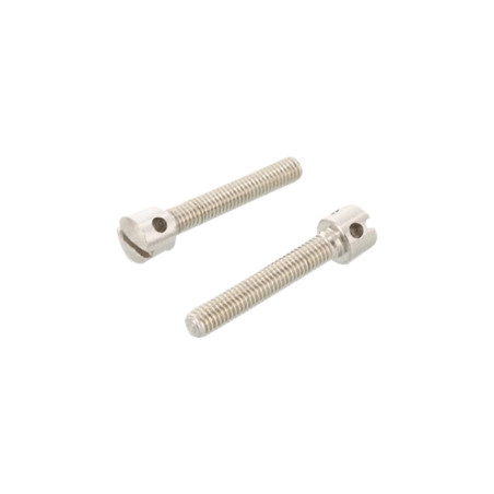 1 x Vis métaux Tête cylindrique TC Percée En Croix 4 Trous Inox A1 5X8