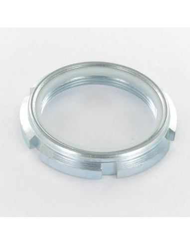 1 x Ecrou frein à ENCOCHES Acier zingué M40 Pas...