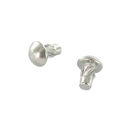 1 x Rivet SIM ou fausse vis à frapper Type U Tête ronde TR Inox A2 1.52 X 1/8